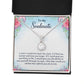 To My Soulmate I Wish I Could Turn Back The Clock Eternal Hope Necklace Message Card-Express Your Love Gifts