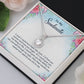 To My Soulmate I Wish I Could Turn Back The Clock Eternal Hope Necklace Message Card-Express Your Love Gifts