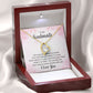 To My Soulmate Life May Not Always be Sweet Forever Necklace w Message Card-Express Your Love Gifts