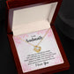 To My Soulmate Life May Not Always be Sweet Infinity Knot Necklace Message Card-Express Your Love Gifts