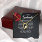 To My Soulmate The More Years Go By Forever Necklace w Message Card-Express Your Love Gifts