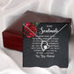 To My Soulmate The More Years Go By Forever Necklace w Message Card-Express Your Love Gifts