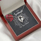 To My Soulmate The More Years Go By Forever Necklace w Message Card-Express Your Love Gifts