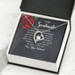 To My Soulmate The More Years Go By Forever Necklace w Message Card-Express Your Love Gifts