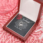 To My Soulmate The More Years Go By Forever Necklace w Message Card-Express Your Love Gifts