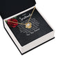 To My Soulmate The More Years Go By Infinity Knot Necklace Message Card-Express Your Love Gifts