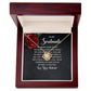 To My Soulmate The More Years Go By Infinity Knot Necklace Message Card-Express Your Love Gifts