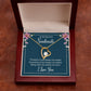 To My Soulmate Thinking of You Keeps Me Awake Forever Necklace w Message Card-Express Your Love Gifts