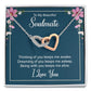 To My Soulmate Thinking of You Keeps Me Awake Inseparable Necklace-Express Your Love Gifts