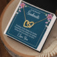 To My Soulmate Thinking of You Keeps Me Awake Inseparable Necklace-Express Your Love Gifts