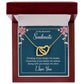 To My Soulmate Thinking of You Keeps Me Awake Inseparable Necklace-Express Your Love Gifts