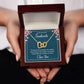 To My Soulmate Thinking of You Keeps Me Awake Inseparable Necklace-Express Your Love Gifts