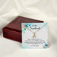 To My Soulmate When I Tell You I Love You Alluring Ribbon Necklace Message Card-Express Your Love Gifts
