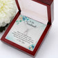 To My Soulmate When I Tell You I Love You Alluring Ribbon Necklace Message Card-Express Your Love Gifts