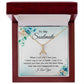 To My Soulmate When I Tell You I Love You Alluring Ribbon Necklace Message Card-Express Your Love Gifts