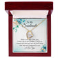 To My Soulmate When I Tell You I Love You Forever Necklace w Message Card-Express Your Love Gifts
