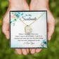 To My Soulmate When I Tell You I Love You Forever Necklace w Message Card-Express Your Love Gifts