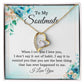 To My Soulmate When I Tell You I Love You Forever Necklace w Message Card-Express Your Love Gifts