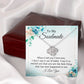 To My Soulmate When I Tell You I Love You Infinity Knot Necklace Message Card-Express Your Love Gifts