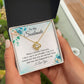 To My Soulmate When I Tell You I Love You Infinity Knot Necklace Message Card-Express Your Love Gifts