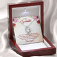 To My Soulmate You're My Best Friend Forever Necklace w Message Card-Express Your Love Gifts