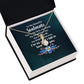 To My Soulmate You're My Love Alluring Ribbon Necklace Message Card-Express Your Love Gifts