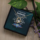 To My Soulmate You're My Love Forever Necklace w Message Card-Express Your Love Gifts
