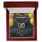 To My Stepdaughter Birthday Message Inseparable Necklace-Express Your Love Gifts