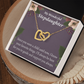 To My Stepdaughter Heart Keeper Inseparable Necklace-Express Your Love Gifts
