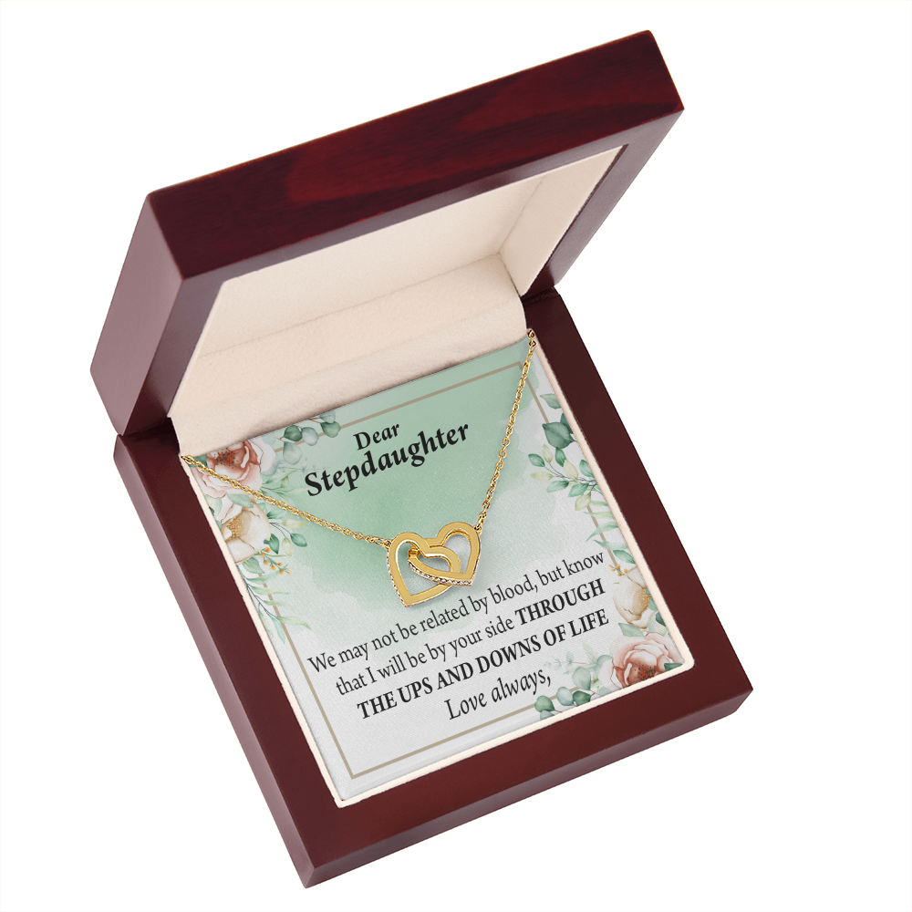 To My Stepdaughter Love Always Inseparable Necklace-Express Your Love Gifts