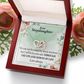 To My Stepdaughter Love Always Inseparable Necklace-Express Your Love Gifts