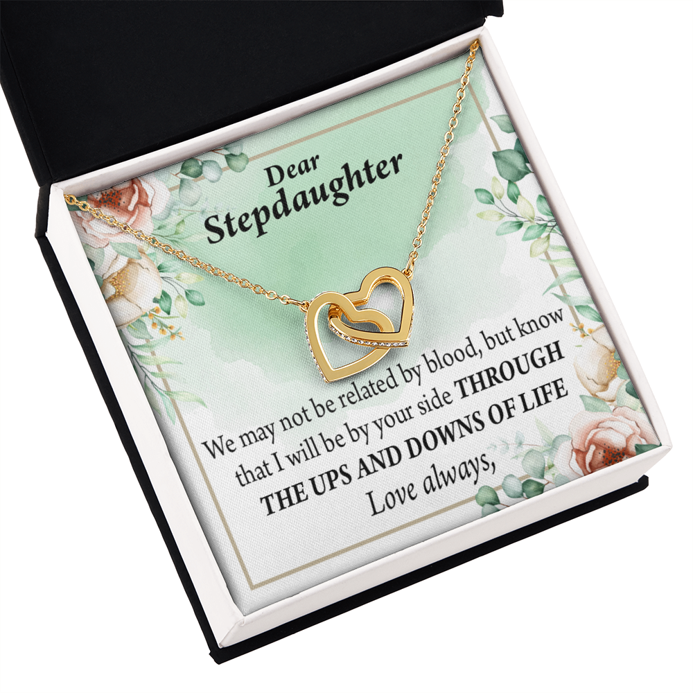 To My Stepdaughter Love Always Inseparable Necklace-Express Your Love Gifts