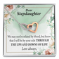 To My Stepdaughter Love Always Inseparable Necklace-Express Your Love Gifts