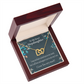 To My Stepdaughter Love & Support Inseparable Necklace-Express Your Love Gifts
