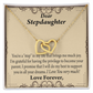 To My Stepdaughter Milestones Inseparable Necklace-Express Your Love Gifts