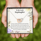 To My Stepdaughter Unbreakable Bond Inseparable Necklace-Express Your Love Gifts