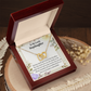 To My Stepdaughter Unbreakable Bond Inseparable Necklace-Express Your Love Gifts