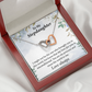 To My Stepdaughter Unconditional Love Inseparable Necklace-Express Your Love Gifts