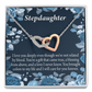 To My Stepdaughter You're a Blessing Inseparable Necklace-Express Your Love Gifts