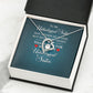 To My Unbiological Sister Not Sister by Blood Forever Necklace w Message Card-Express Your Love Gifts