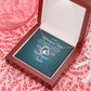 To My Unbiological Sister Not Sister by Blood Forever Necklace w Message Card-Express Your Love Gifts