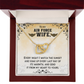 To My Wife Air Force Wife Inseparable Necklace-Express Your Love Gifts