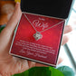 To My Wife All That I Am Infinity Knot Necklace Message Card-Express Your Love Gifts