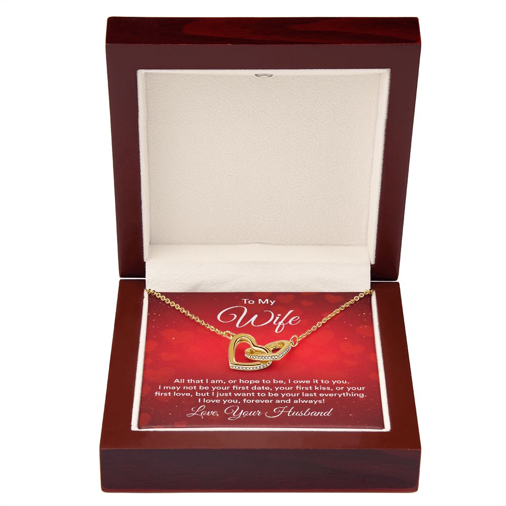 To My Wife All That I Am Inseparable Necklace-Express Your Love Gifts