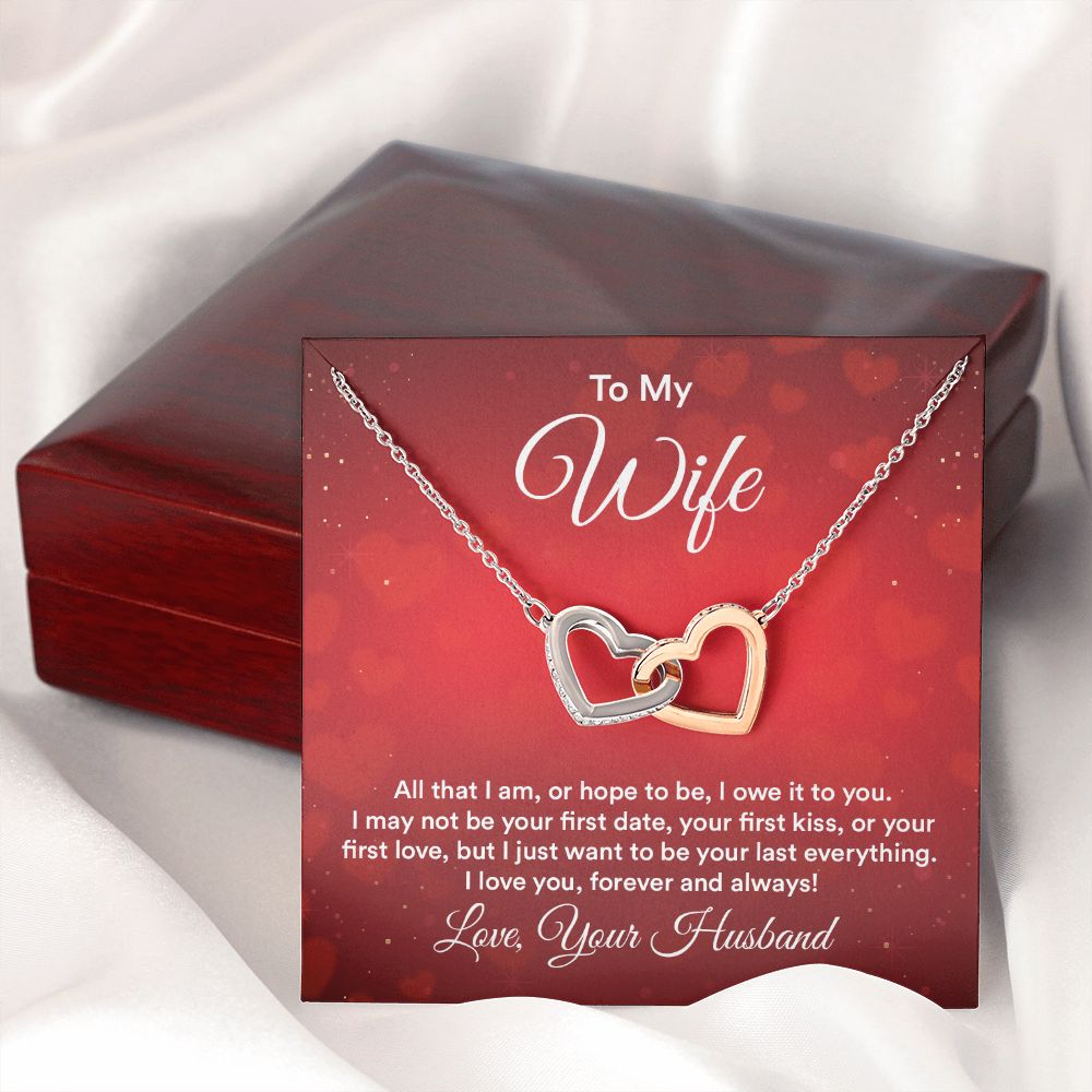 To My Wife All That I Am Inseparable Necklace-Express Your Love Gifts