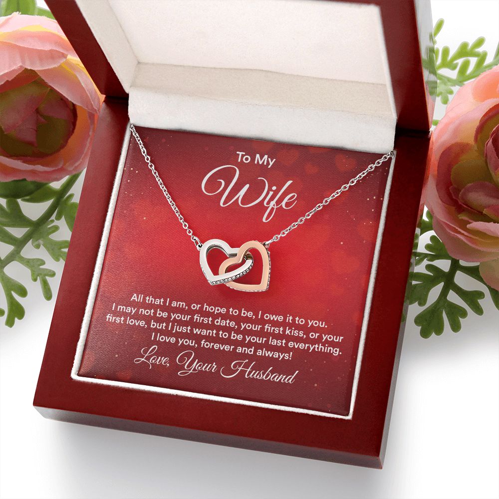 To My Wife All That I Am Inseparable Necklace-Express Your Love Gifts