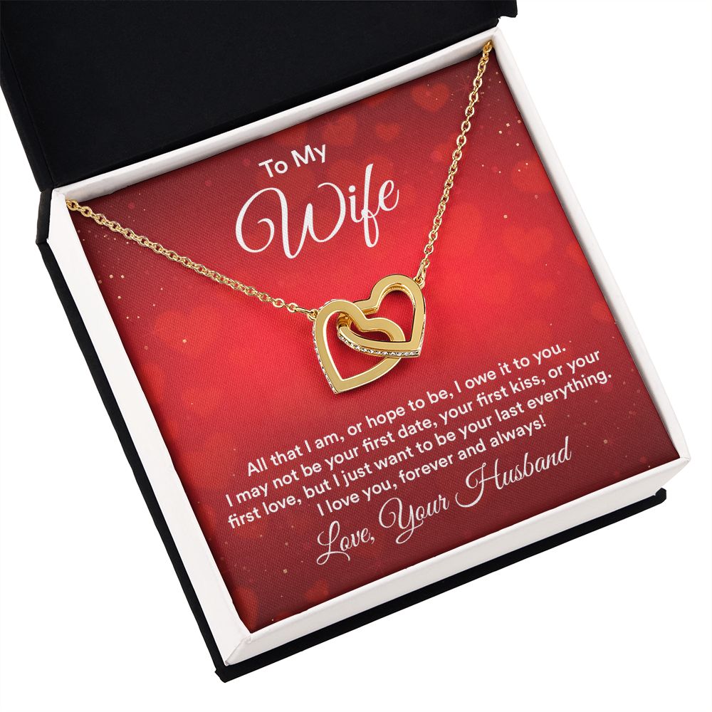 To My Wife All That I Am Inseparable Necklace-Express Your Love Gifts