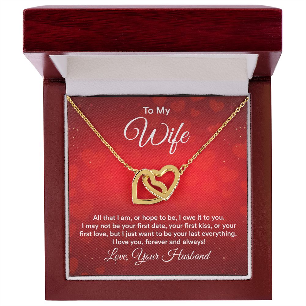 To My Wife All That I Am Inseparable Necklace-Express Your Love Gifts