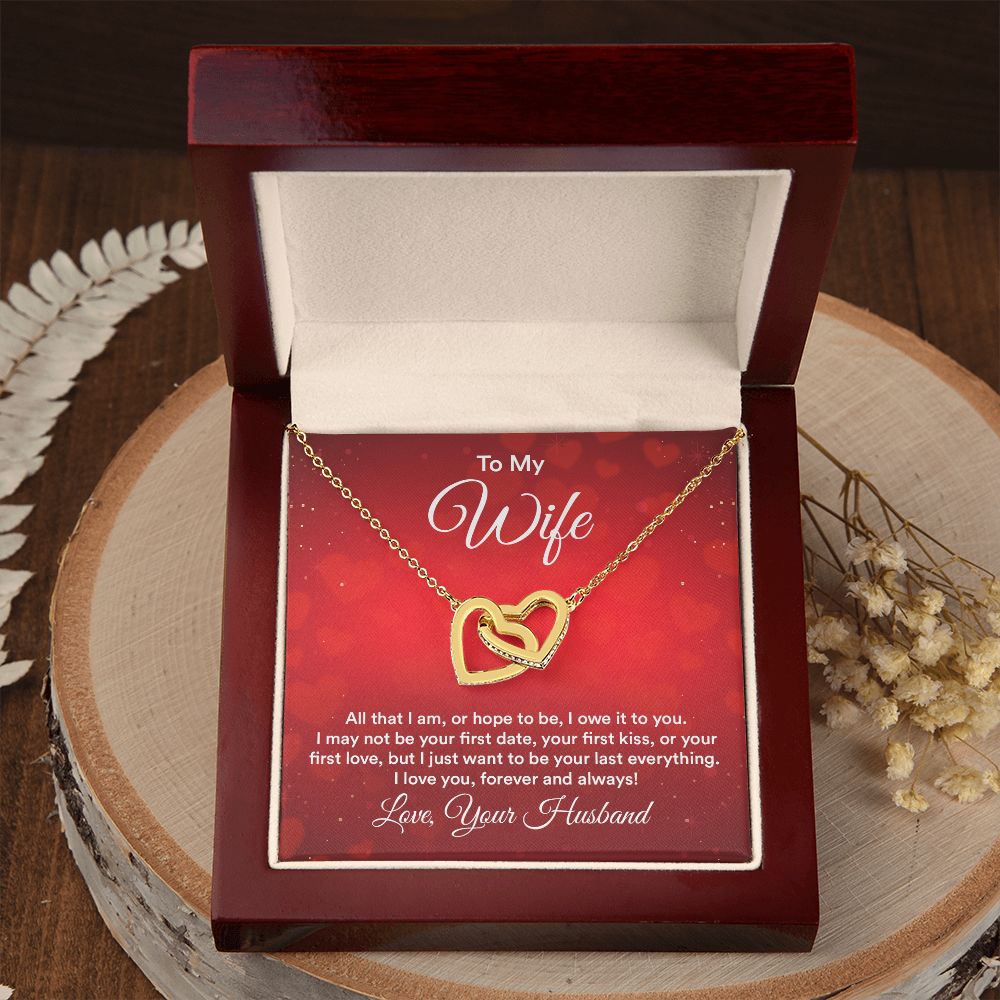 To My Wife All That I Am Inseparable Necklace-Express Your Love Gifts