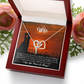 To My Wife Always and Forever Dark Inseparable Necklace-Express Your Love Gifts